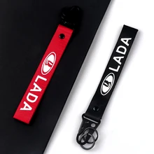 Автомобильный стильный нейлоновый брелок для ключей lada niva kalina priora granta largus ВАЗ samara 2110 2012 авто аксессуары