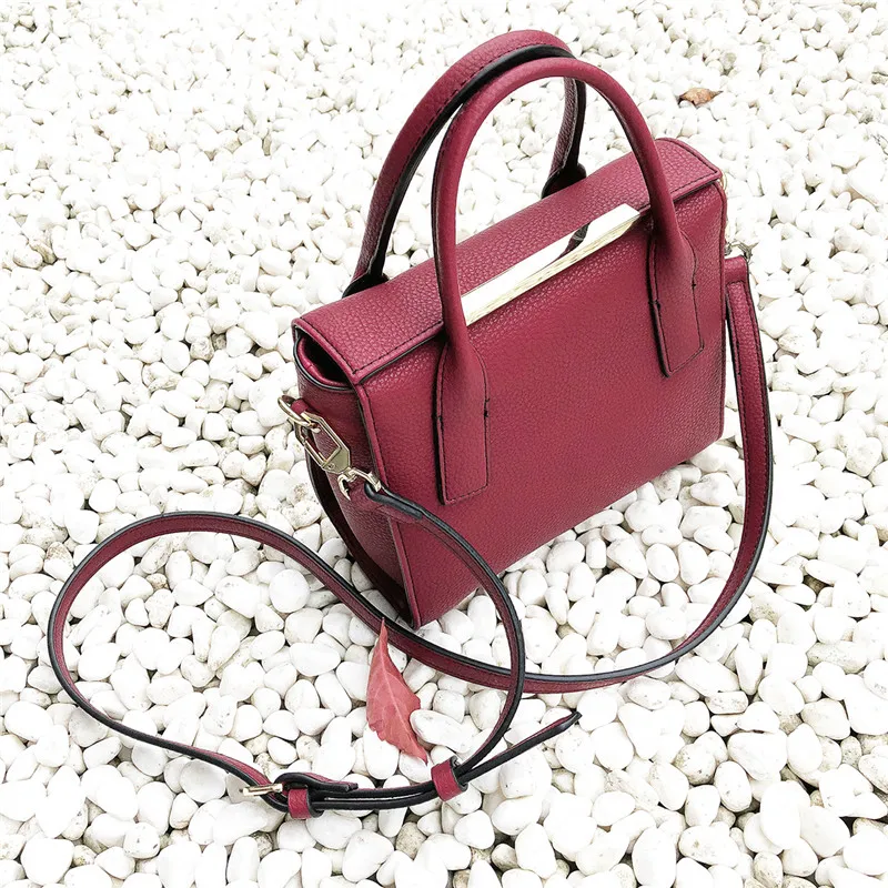 

OL Lady Top Handle Bag Fashion Bags Crossbody Women Famous Brand High Quality Bolsa Feminina Women Leather Handbags Shoulder Bag