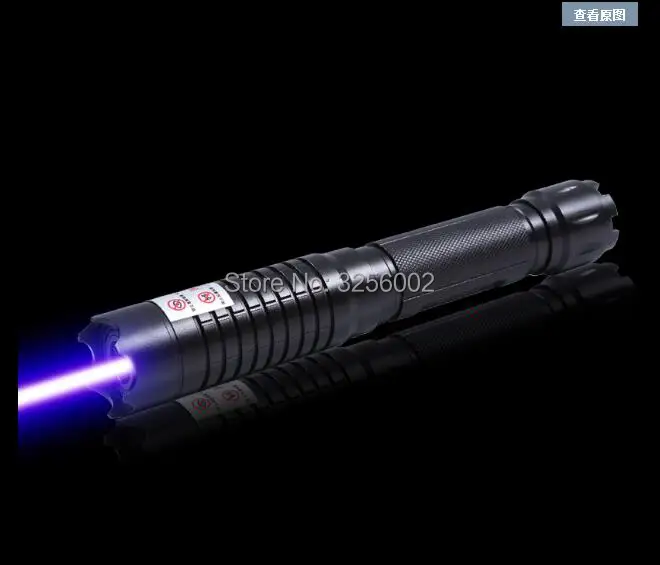 

Military Blue Laser Pointers 10w 10000mw 450nm LAZER Flashlight Burning Match/dry wood/candle/black/Cigarettes+5 caps Hunting