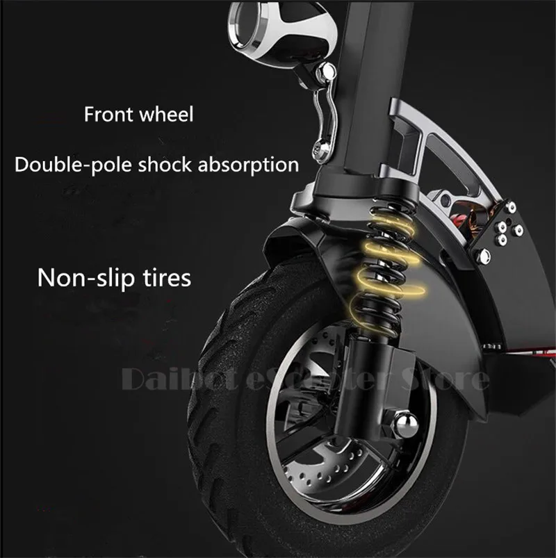 Discount 10 inch tires 48V electric scooter folding bike city two adult damping lithium battery car anti-theft device side seat belt 4 Discount 10 inch tires 48V electric scooter folding bike city two adult damping lithium battery car anti-theft device side seat belt 4
