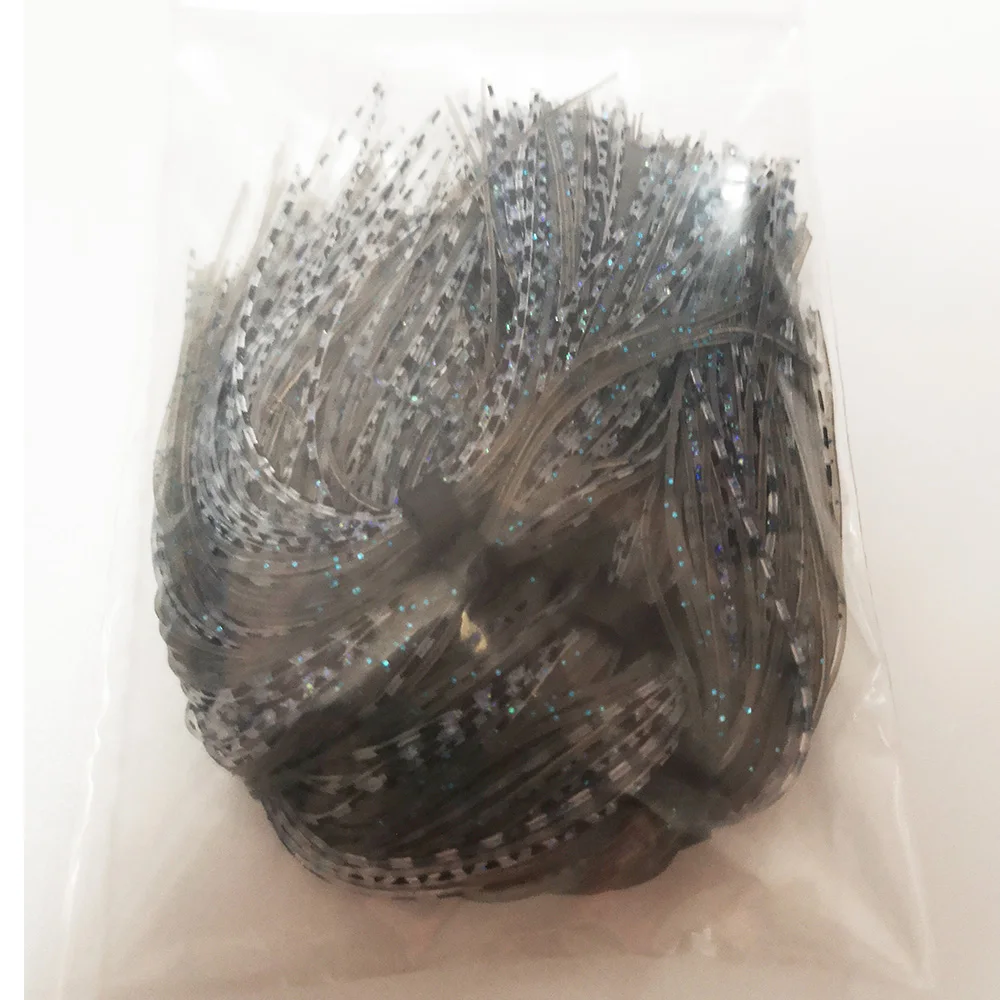 10 пучков 44 прядей SF084 Силиконовые юбки рыболовные аксессуары DIY Buzzbaits Spinner Buzz Bait