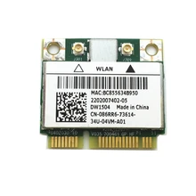 Для E5530 E6330 E6430 E6230 Беспроводной 1504 DW1504 BCM94313HMG2L Wi-Fi 802,11 b/g/n половинной высоты Мини карта pci-e