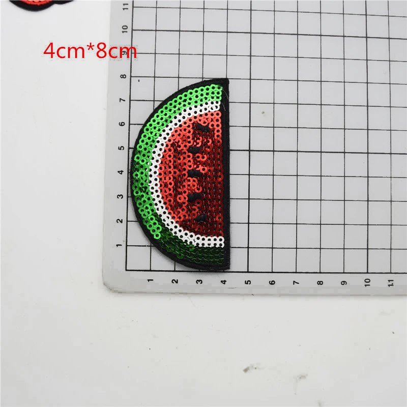 48 шт. патчи с фруктами/вишней/блестками|sequin iron on patches|iron patchesiron |
