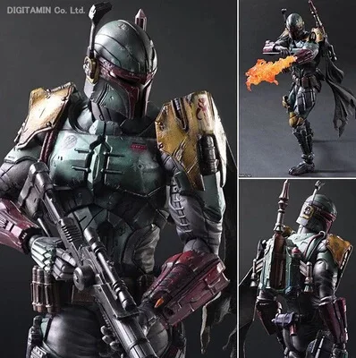 Фигурки Звездных войн игры искусство Kai Boba Фетт штурмовики Дарта Вейдера Маул