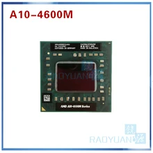 AMD ноутбук мобильный A10 4600M A10-4600m AM4600DEC44HJ разъем FS1(FS1R2) cpu 4M кэш/2,3 GHz/четырехъядерный процессор