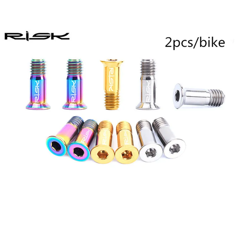 خطر 2 قطع M5 * 14.2 ملليمتر دراجة الخلفي Derailleur بولت التيتانيوم الترباس جوكي عجلة بولت أجزاء MTB الدراجة شيفتر دليل الأسطوانة الترباس المسمار خطر 2 قطع M5 * 14.2 ملليمتر دراجة الخلفي Derailleur بولت التيتانيوم الترباس جوكي عجلة بولت أجزاء MTB الدراجة شيفتر دليل الأسطوانة الترباس المسمار