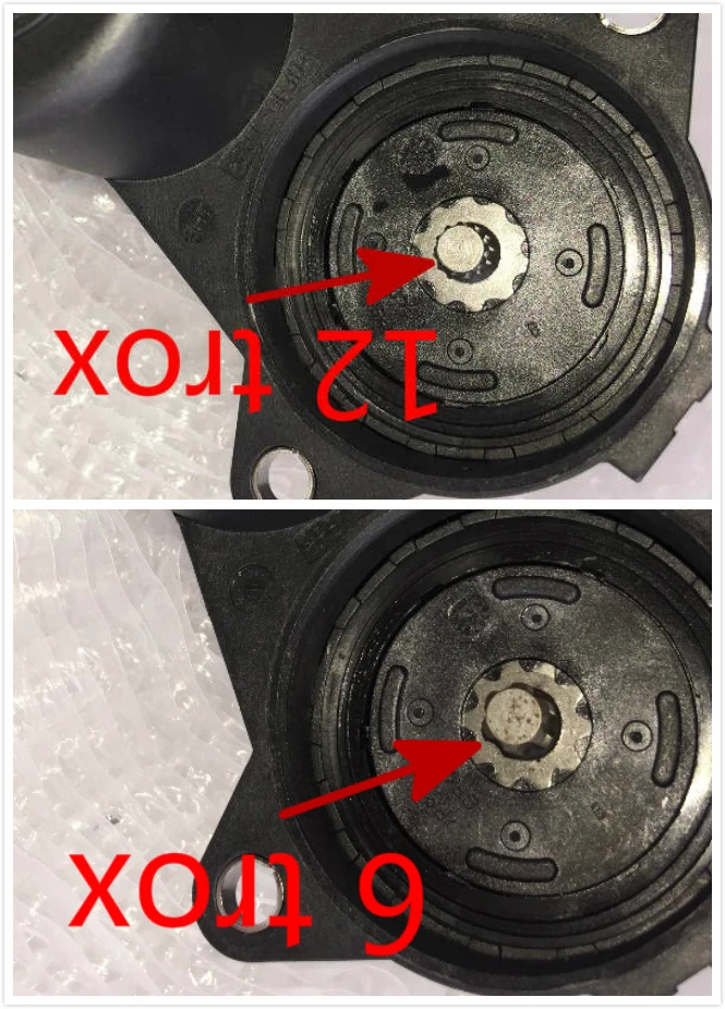 6/12-зуб черный Задний тормоз caliper сервопривод для Audi A6 C6 Allroad Avant 2007 2008 2009 2010 2011 OEM: 4F0 998 281B