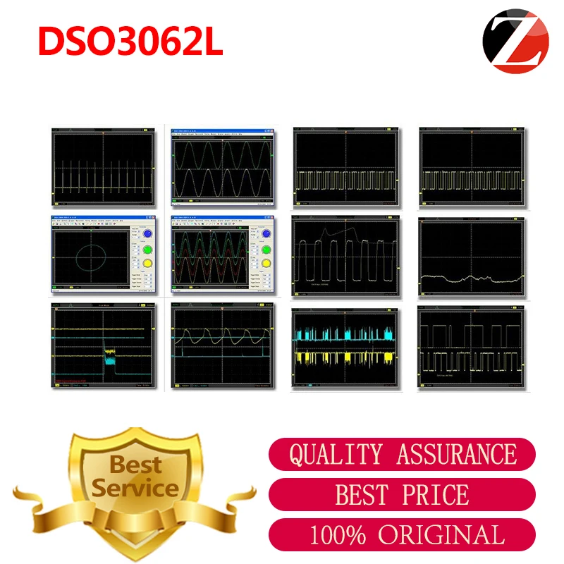 Hantek DSO3062L scilloscopes 200MSa/s скорость дискретизации 2 Каналы 60 мГц пропускной