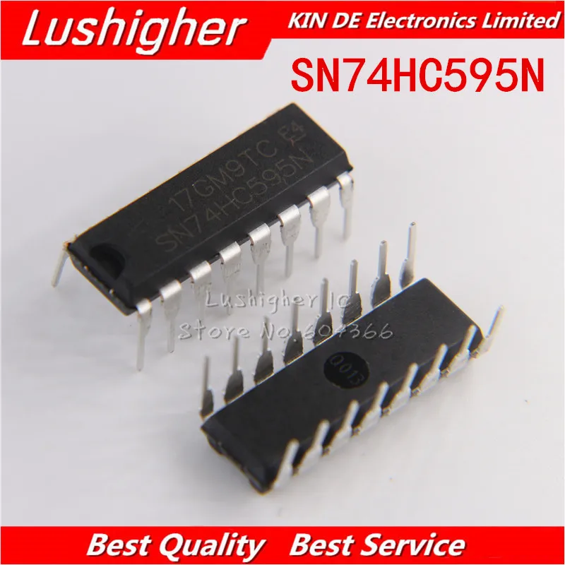 Aliexpress.com : Buy 200PCS 74HC595 SN74HC595N DIP SN74HC595 DIP16 ...
