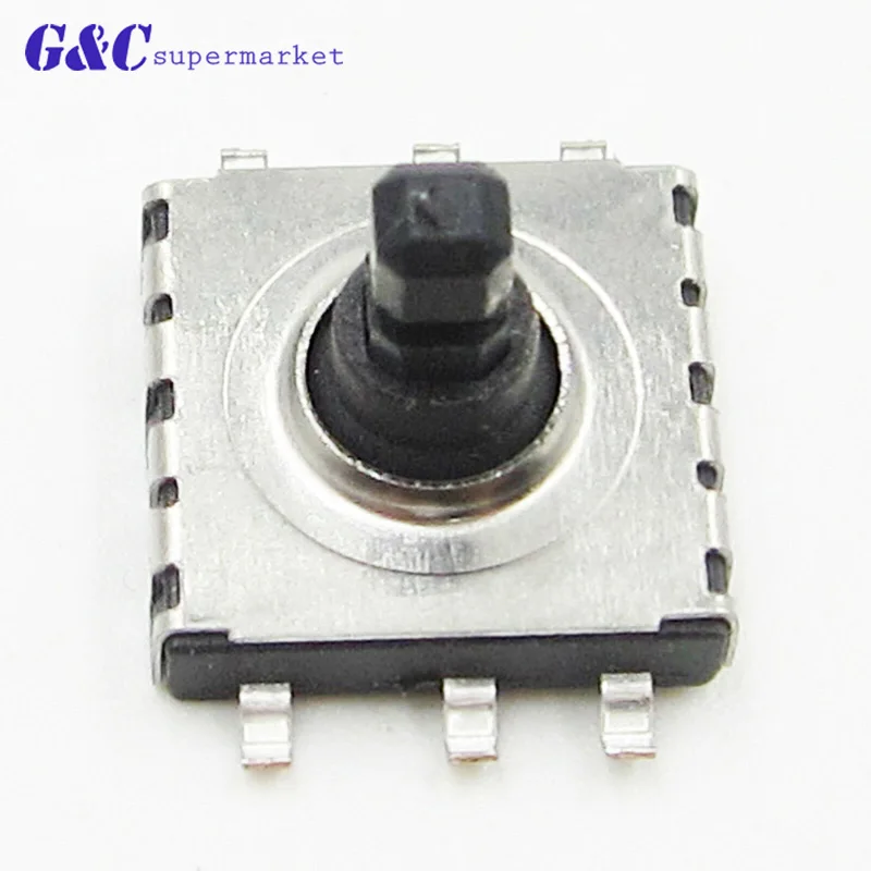 

5pcs 5 Direction way Tact Switch SMD 6 Pin 10*10*9mm for Navigation Button New