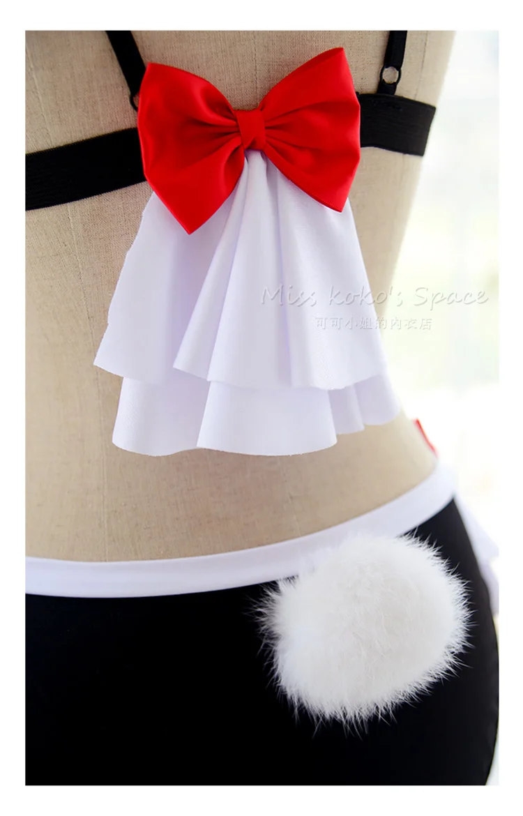 Японские кавайные Сексуальные костюмы для девочек с кроликом, Кроликом, котом, горничной, ролевые игры, комплект нижнего белья, эротическое нижнее белье, Соблазнительные вечерние униформы