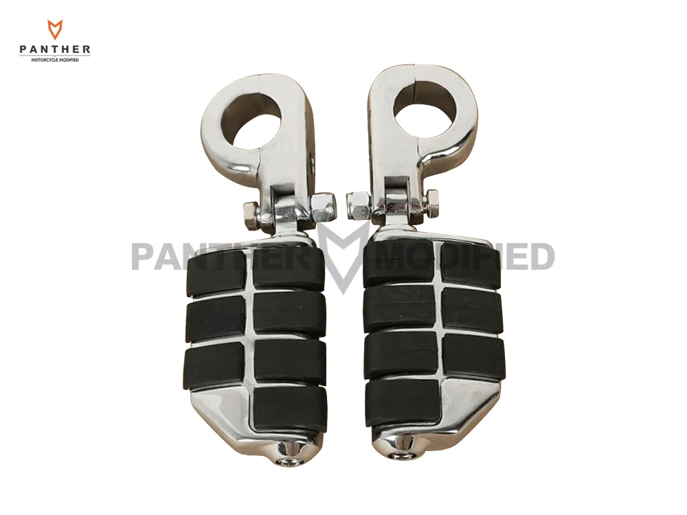 Universal 1 1/4" 32mm Lion Paw Anti Vibration Foot Pegs Motorcycle Foot Rest case for Harley