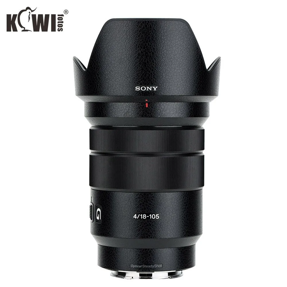 

KIWIFOTOS KS-SELP18105GL Leather Texture Protective Film For Sony E PZ 18-105mm f/4 G OSS lens With Wet Cleaning Wipe