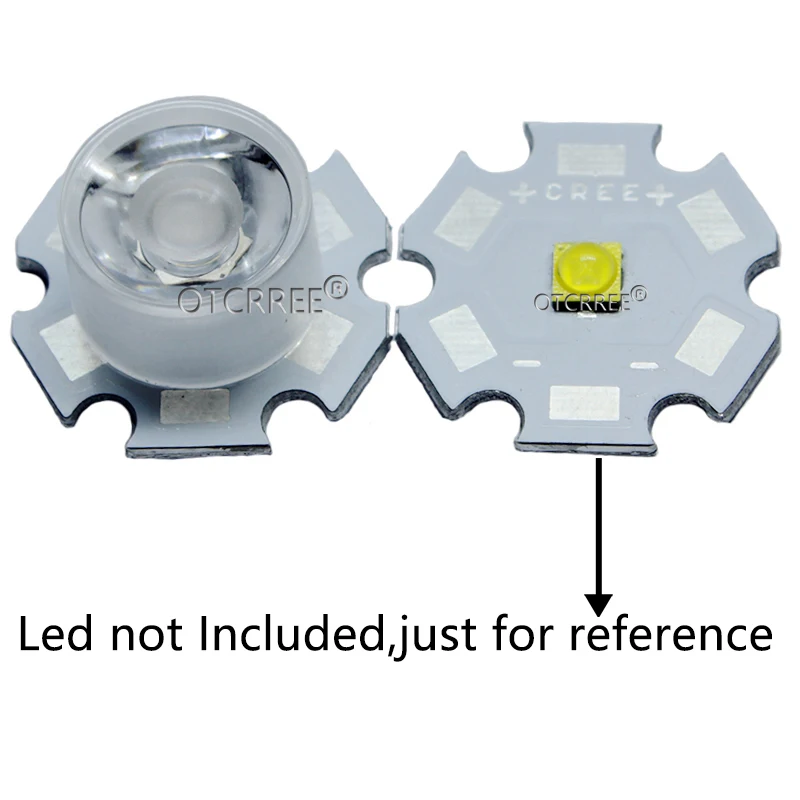 13 мм 3535 CREE XPE XPE2 XPG XPG2 XTE Epi led/полусветодиодный ОД светодиодный объектив