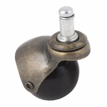 

50mm Diameter Swivel Hooded Ball Caster Furniture Wheel Metal Swivel Caster Wheel