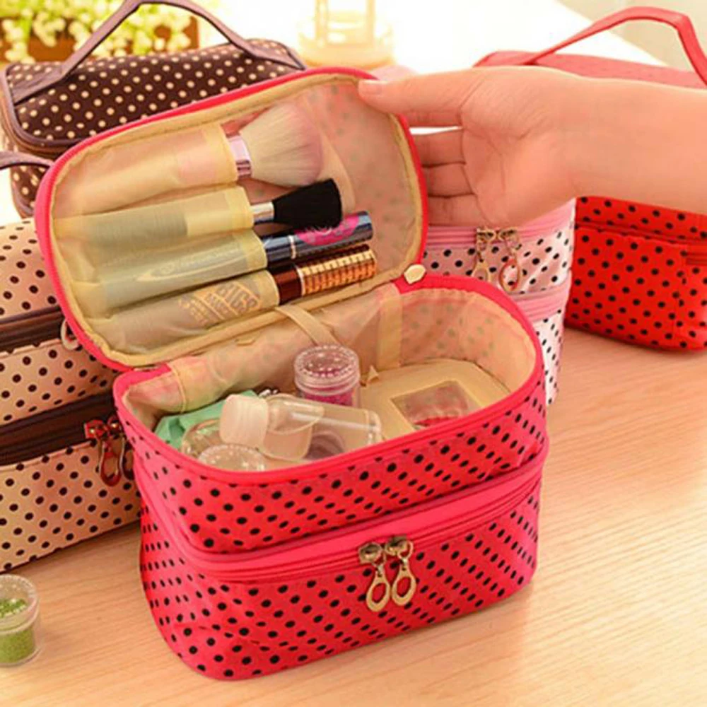 Bolsa de cosméticos de viagem bolsa de maquiagem feminina bolsa portátil de  artigos de higiene pessoal bolsa de beleza suporte para pincéis organizador  de maquiagem bolsas de maquiagem bonitas para mulheres