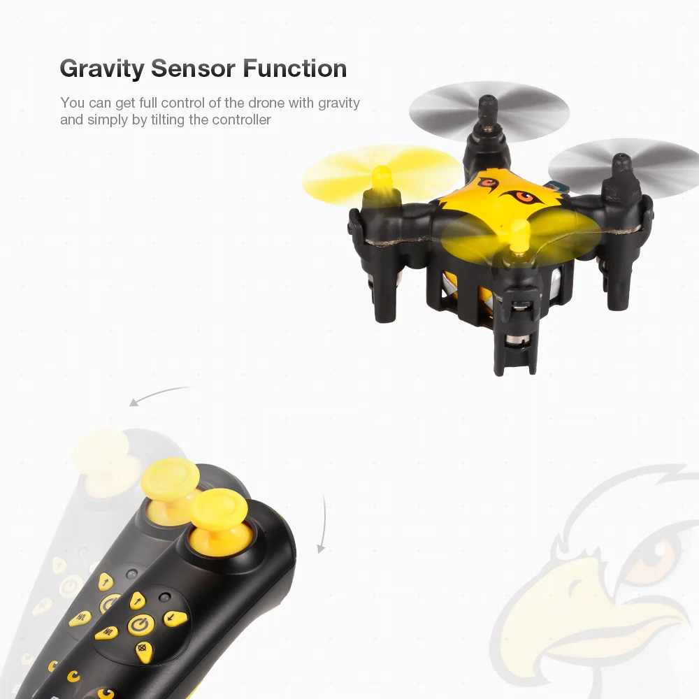 Cheerson STARS-D EAGLE 2.4G 4CH Mini RC Quadcopter Gravity Sensor 3D Flip Pocket Drone for Children Kids Toy Helicopter Cheerson STARS-D EAGLE 2.4G 4CH Mini RC Quadcopter Gravity Sensor 3D Flip Pocket Drone for Children Kids Toy Helicopter
