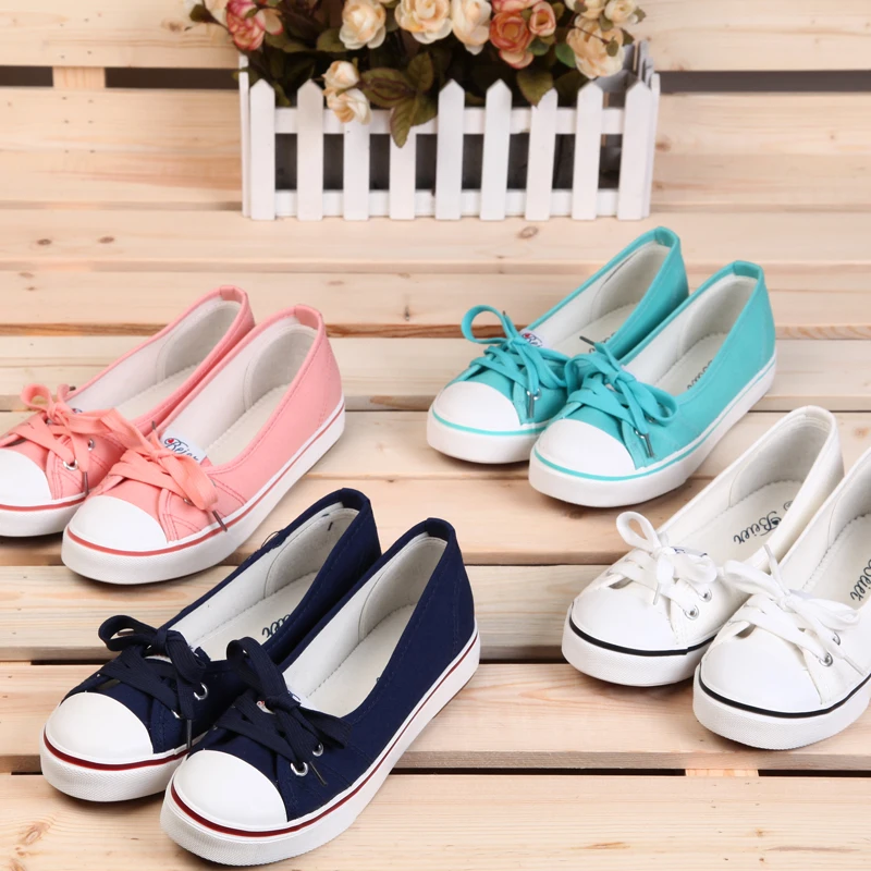 2015 Spring Shoes New Low Shallow Mouth Canvas Fashion Shoes Casual ...