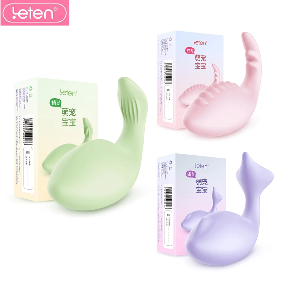 Leten силиконовый перезаряжаемый беспроводной вибратор Kegel вибрирующий яйцо