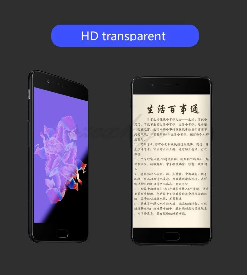 2 шт./партия, закаленное стекло для Oneplus 5 5 T, протектор экрана 9 H, защитное стекло es для OnePlus 5 5 T, стекло Oneplus 5 T, анти-Blu-Ray