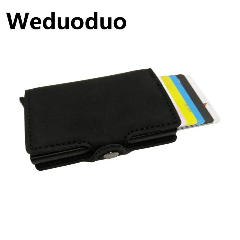 Новинка 2019 визитницы для кредитных карт мужчин модные чехлы RFID Автоматические