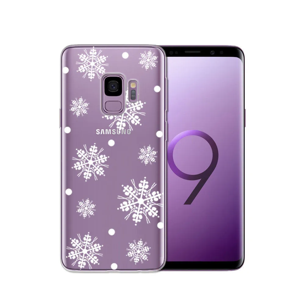 Чехол из ТПУ с рисунком для samsung Galaxy S9 S9 Plus, силиконовый чехол для телефона samsung S7 Edge, S8, S8 Plus, S10, прозрачный чехол - Цвет: 18