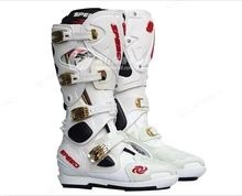 Free shipping Genuine PRO-BIKER B1004 off-road motorcycle boots knight boots racing boots and long sections / white