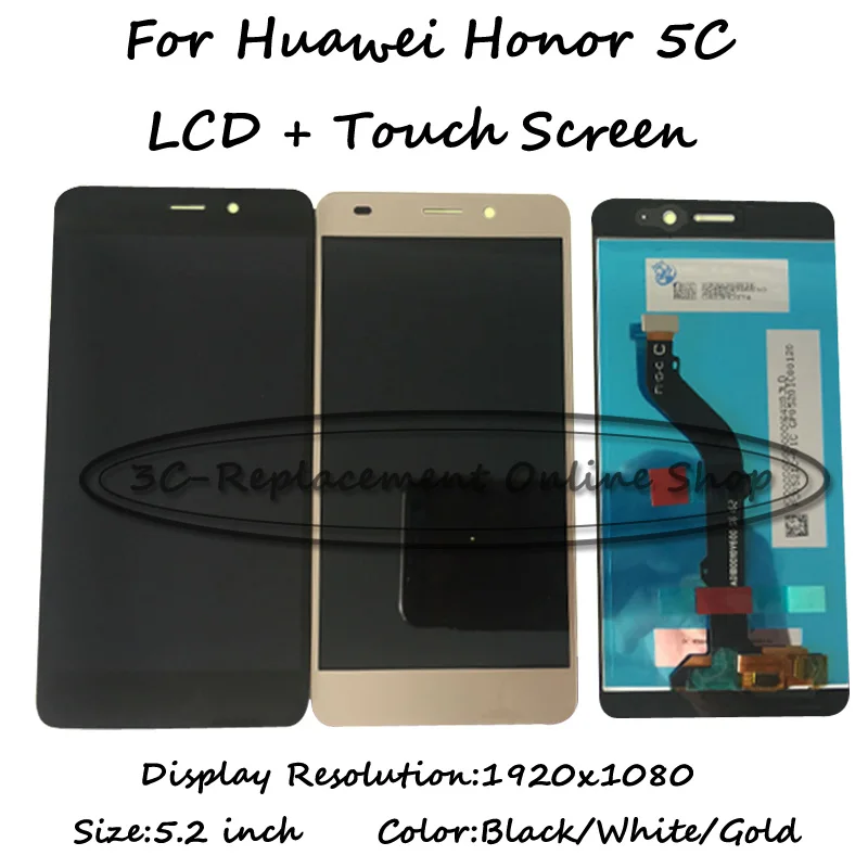 imágenes para BkWeGd Para Huawei Honor 5C NEM-TL00 NEM-TL00H NEM-UL10 NEM-L22 NEM-AL10 Pantalla LCD + asamblea Del Digitizador de la Pantalla Táctil Smartphone imágenes para BkWeGd Para Huawei Honor 5C NEM-TL00 NEM-TL00H NEM-UL10 NEM-L22 NEM-AL10 Pantalla LCD + asamblea Del Digitizador de la Pantalla Táctil Smartphone