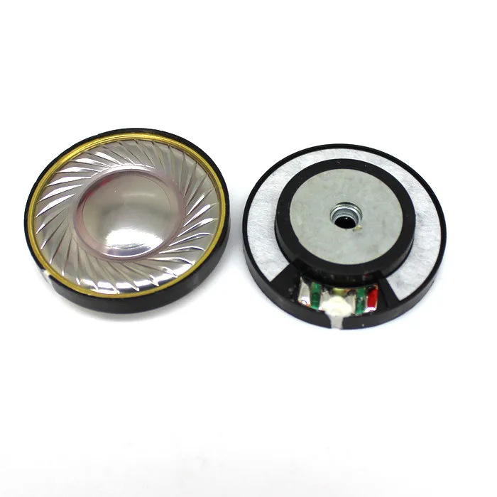 40mm speaker unit Composite titanium film 2pcs 1pair=2pcstitanium time