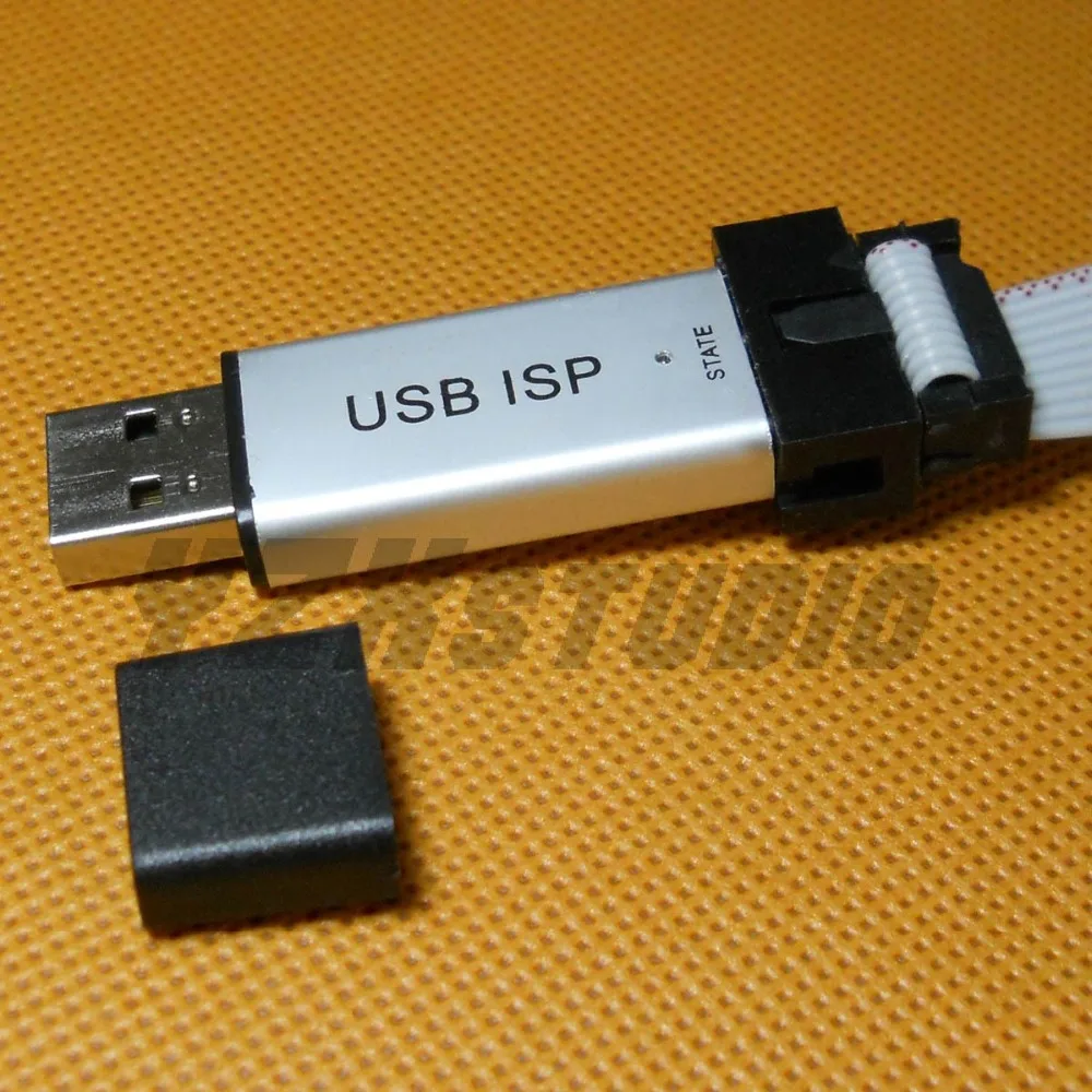 USB-ISP Бесплатный привод AVR/51 MCU горелка программатор загрузки линии мобильных кистей прошивки