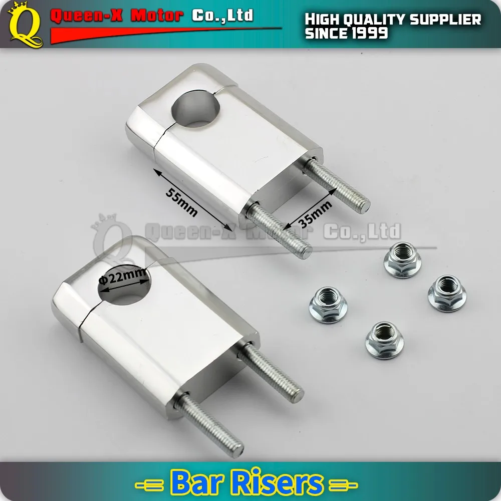 Алюминиевые тиски из металлического сплава для мотоцикла 22 мм 7/" Руль Riser Mount Clamp Fit Kayo GPX Irbis Pit ProDirt Pit Bike