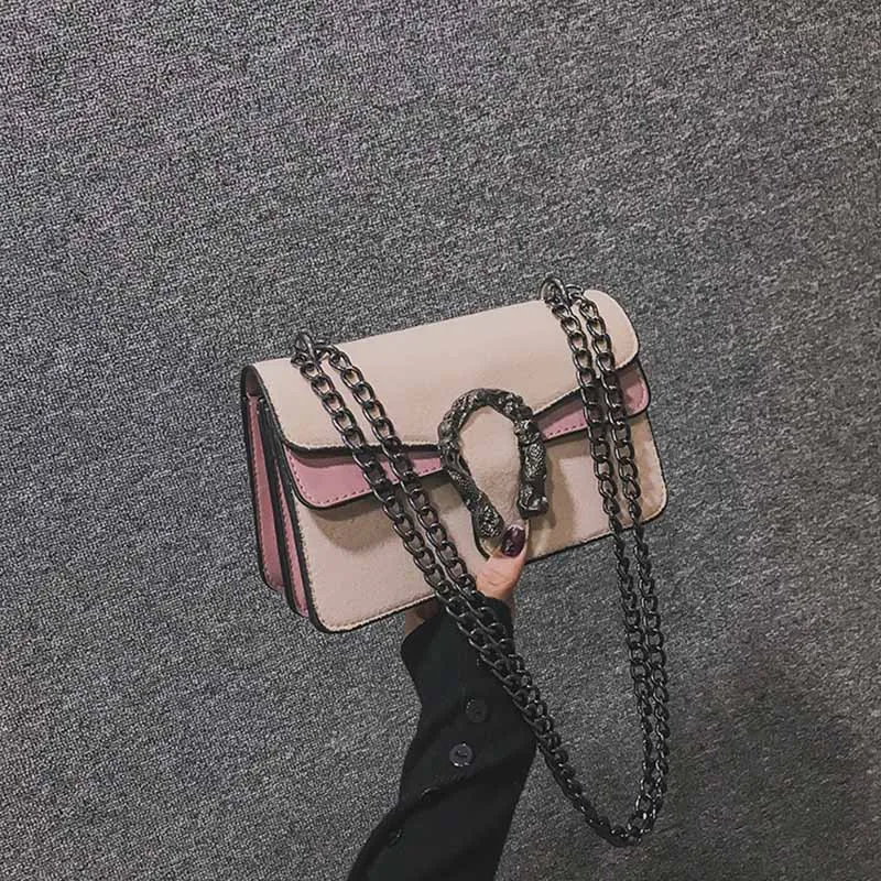 Women Fashion Design Chains Shoulder Bag Luxury Leather Female Exuqisite Handbag Holiday Crossbody Lady Casual Flap Bolsa SS3497 (22)