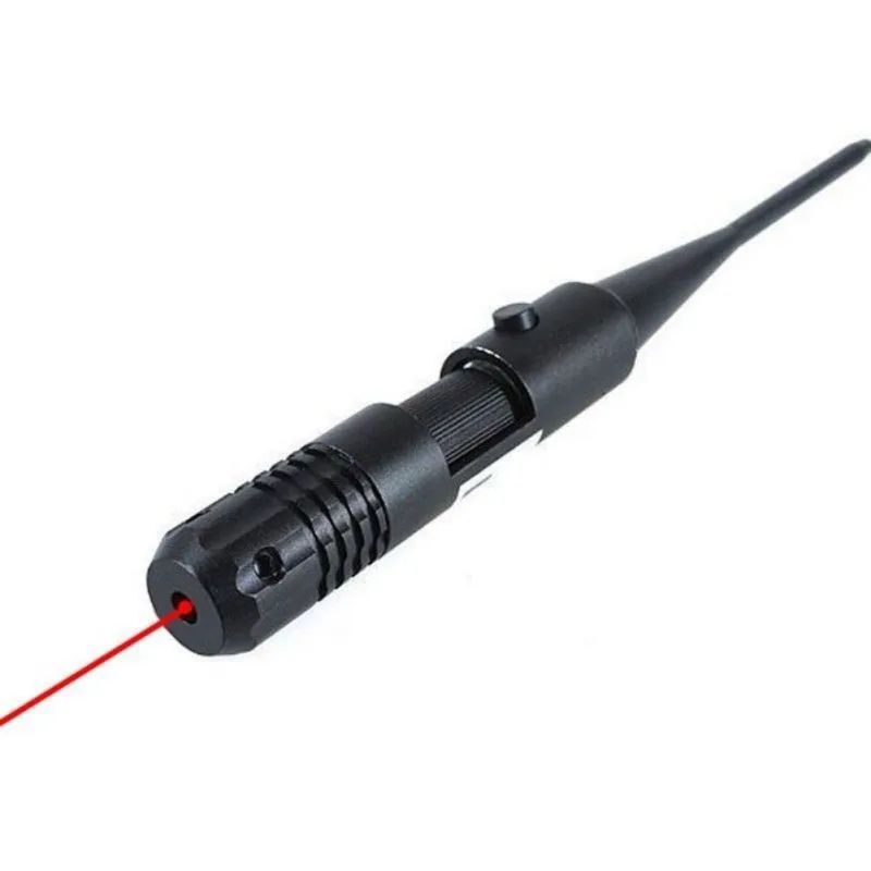 Profesional Tactical 650nm Riflescope Red Collimador Laser pen Bore Sight Scope 22 to .50 Caliber New Style 3 Battery Collimator