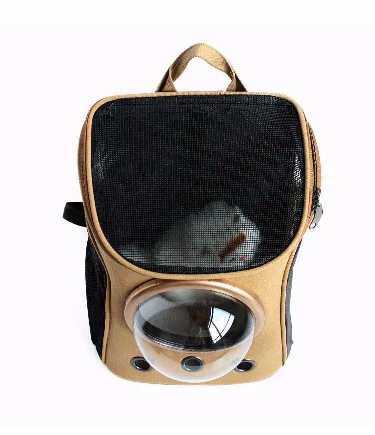 Space Capsule Astronaut Pet Cat Carrier Backpack Bubble Window for Kitty Puppy Small Dog Outdoor Breathable Travel Bag Case Cave