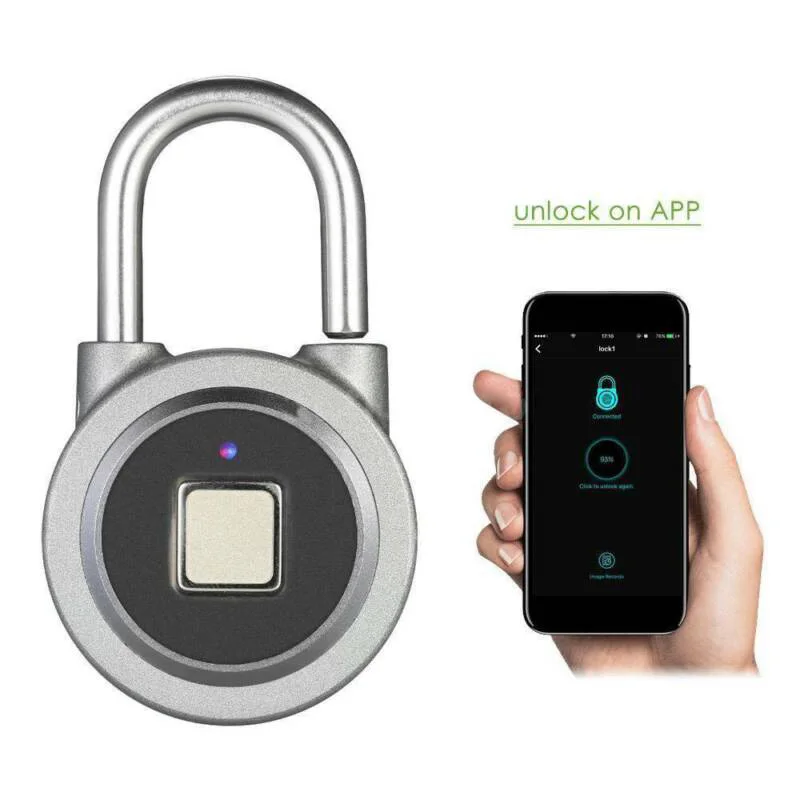 

Waterproof Suitcase Door Bluetooth Anti-theft P2 Smart Fingerprint Smart Lock