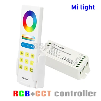 

BSOD Led Controller Milight RGB RGBW CCT Controller with Full Touch Remote Controller Brightness Adjustable for led strip
