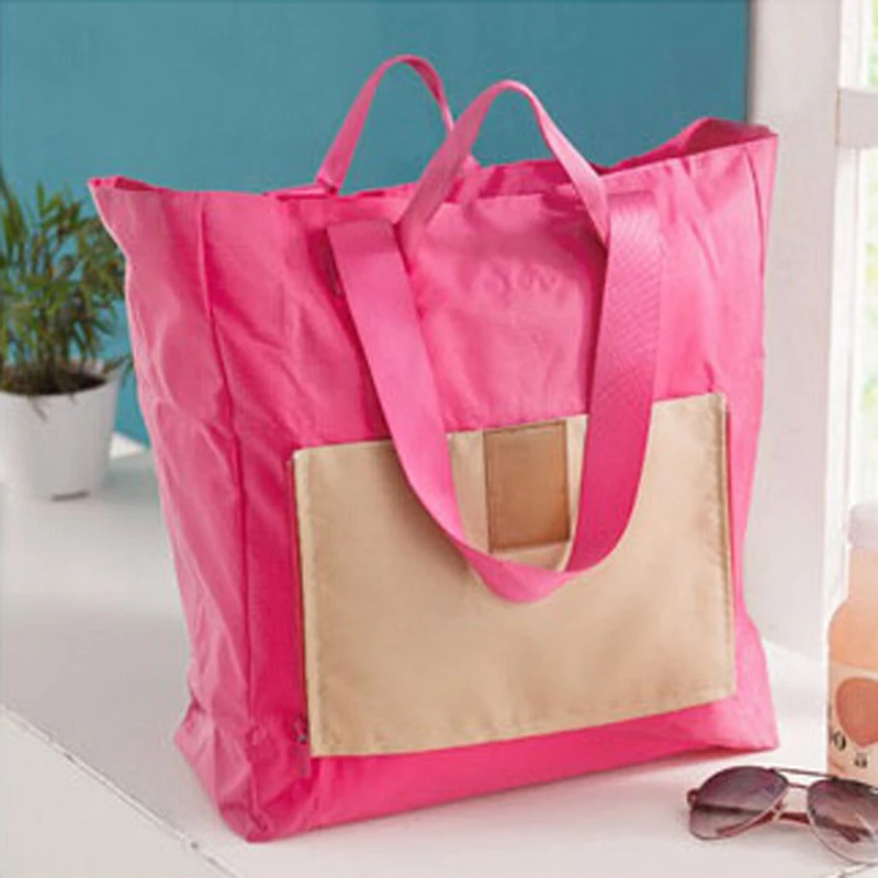 Женская Складная Дорожная водонепроницаемая сумка женская большая нейлоновая сумка на плечо сумка для путешествий Сумки