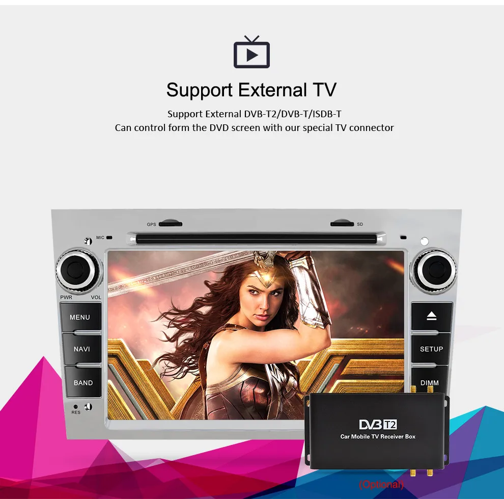 Cheap 7" Android 9.0 Car Radio GPS Player For Opel Astra H Zafira Vectra Vivaro Tigra Corsa C Carro DVD FM Video Navigation Multimedia 3