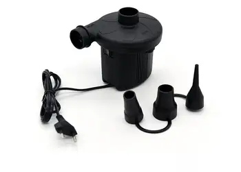 

With 3 Nozzles EU plug Universal 220V Electric Air Pump Inflate Deflate for Air Bed Boats Dolls inflatable Bag Mattress