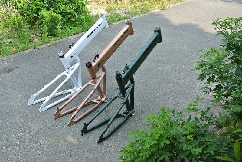 Cheap 2015 The new 26er * 17 "aluminum folding mountain bike frame / bicycle frame high quality 6