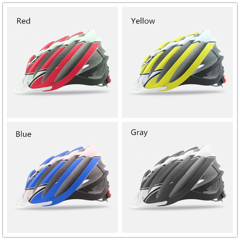Унисекс защитные шлемы для взрослых, горный велосипед, велосипедный шлем, дорожный мужской женский цельный шлем для шоссейного велосипеда