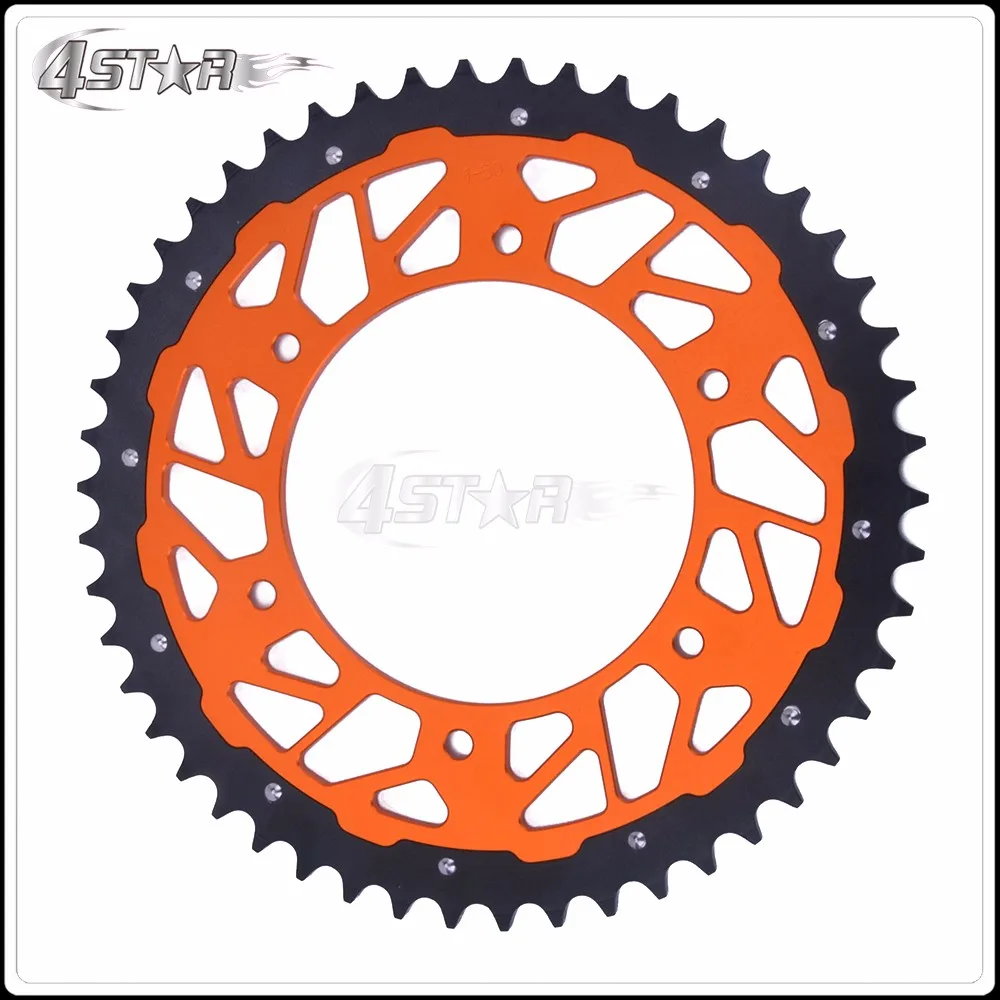 50 т сзади звездочки для KTM EXC MX SX XC MXC EXCF SXF XCF XCW XCFW LC4 SC 125 150 200 250 300 350 400 450 500 620 эндуро мотокросс