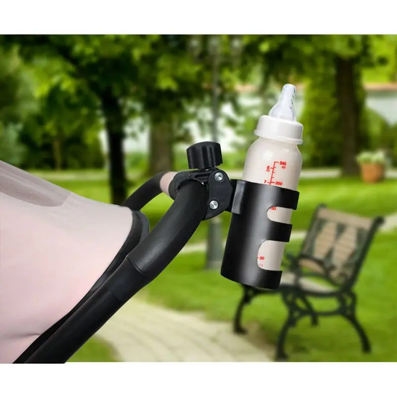 Baby Stroller Cup Holder Adjustable Stroller Accessory Baby Bottles Rack Bicycle Bike Bottle Holders