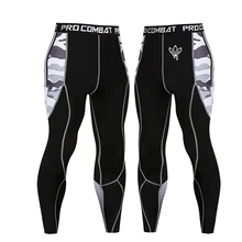 Горячие мужские компрессионные брюки с 3d принтом Новые камуфляжные MMA шаблон колготки мужские брюки фитнес быстросохнущие брюки