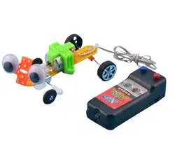 Удаленный Управление Ползучая Gecko модель научно физики экспериментальной развивающие игрушки DIY игрушка модель аксессуары