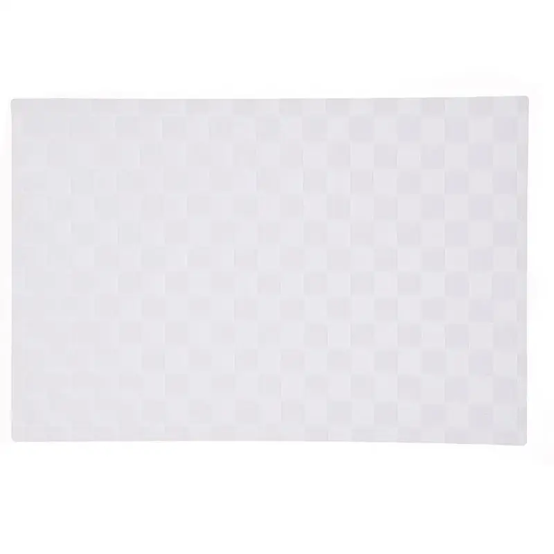 White 30x45 см Прямоугольный плетеный коврик для стола цветные подкладки теплоизоляционные чистый цвет западный стиль пищевая тарелка - Цвет: White