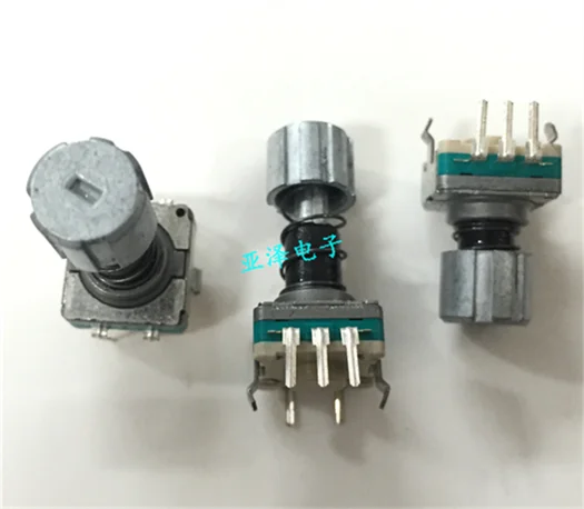 

5PCS/LOT EC11E152T409 Spring-Locked Encoder 30 Positioning 15 pulses