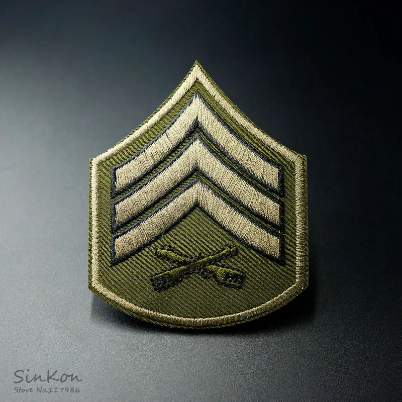 

ARMY EMBLEM 6.7x8.4cm Patch Badges Badge Embroidered Applique Sewing Iron On Clothes Garment Apparel Accessories