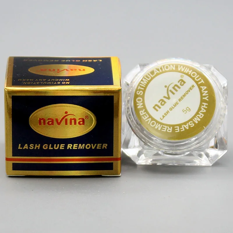 

Navina Professional Eyelash Glue Saft Remover 5g/PC NO Stimulation Without Any Harm For False Eyelashes Extension glue Remover