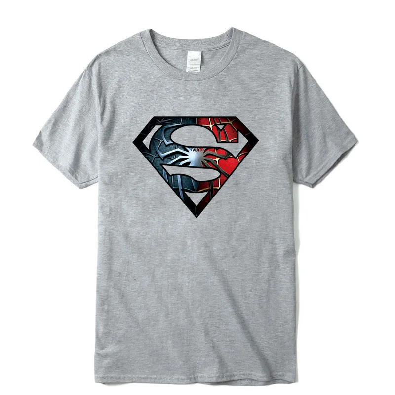 

Summer Men's T-shirt Marvel Captain America 2 Color Superman Print Superhero T-Shirt Men's Fitness Wear Short Sleeve XS-2XL